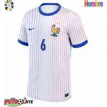 Camiseta Francia Eduardo Camavinga #6 Visitante Equipación Eurocopa 2024 manga corta